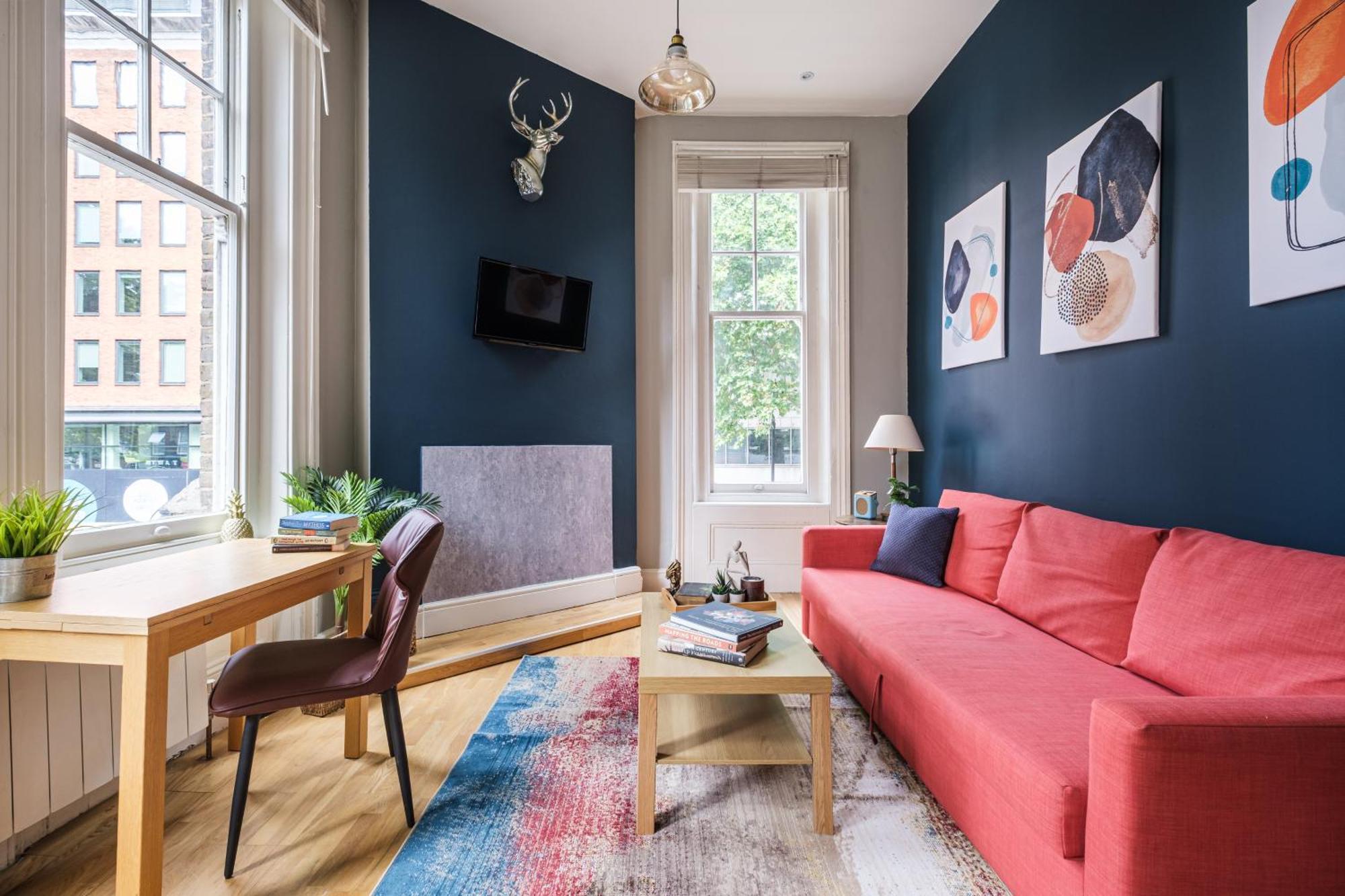 Sunny Corner Apartment In Center Of London Exterior photo